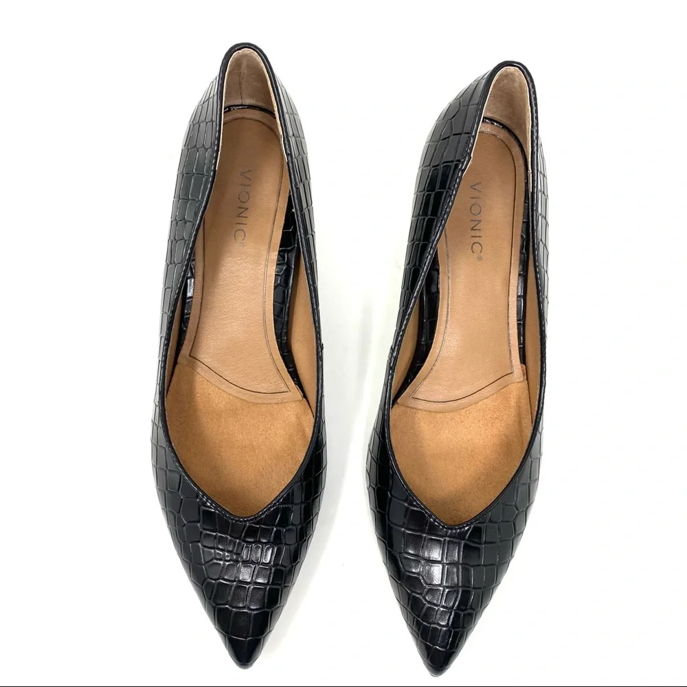 VIONIC Women's Vionic, Josie Pump black croc - Picture 6 of 8